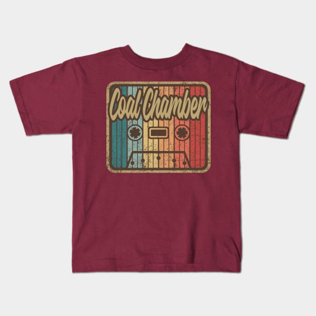 Coal Chamber Vintage Cassette Kids T-Shirt by penciltimes